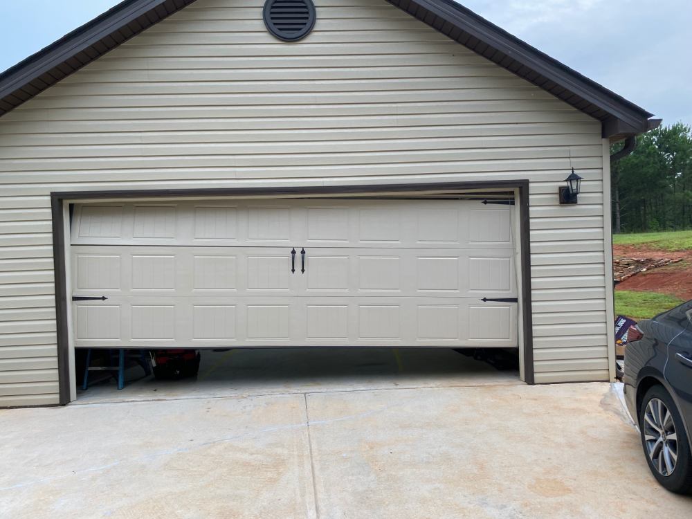 Home garage door track service in Thomaston